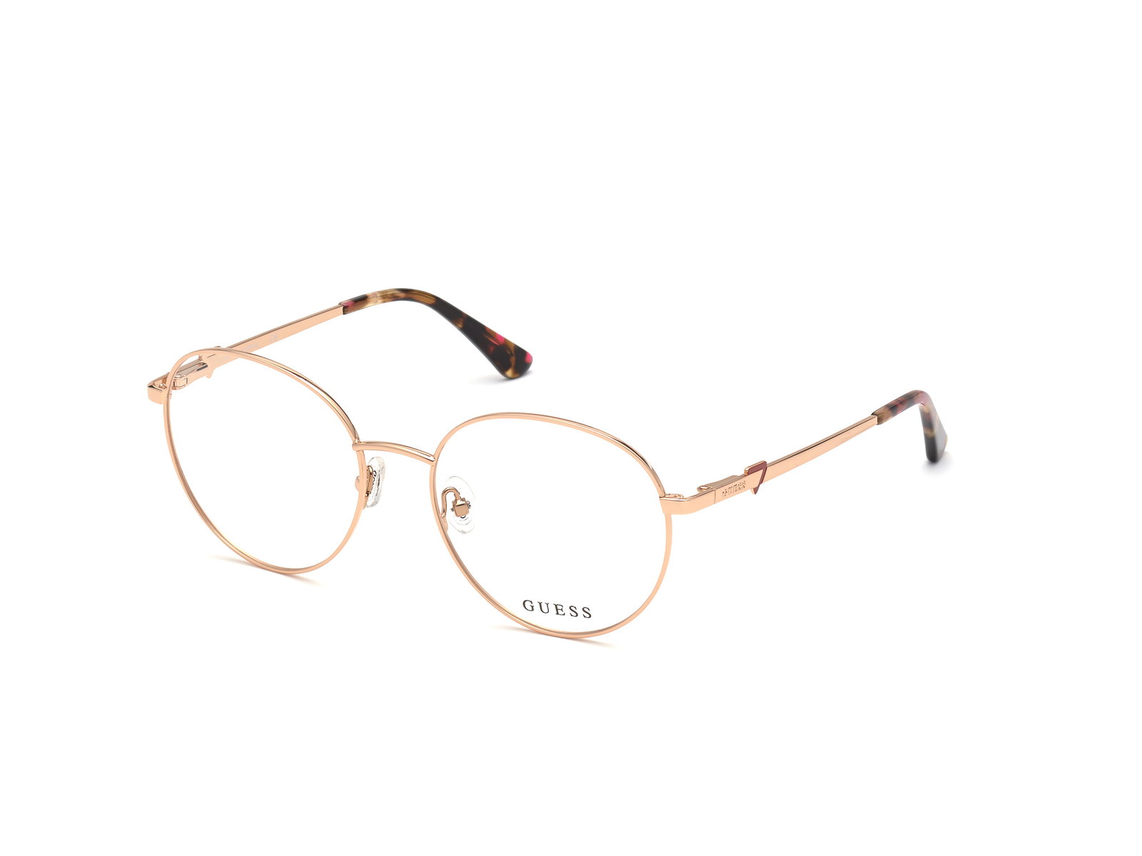 Guess GU2812 028 – Goldene Metallbrille Mittelgröße Damen