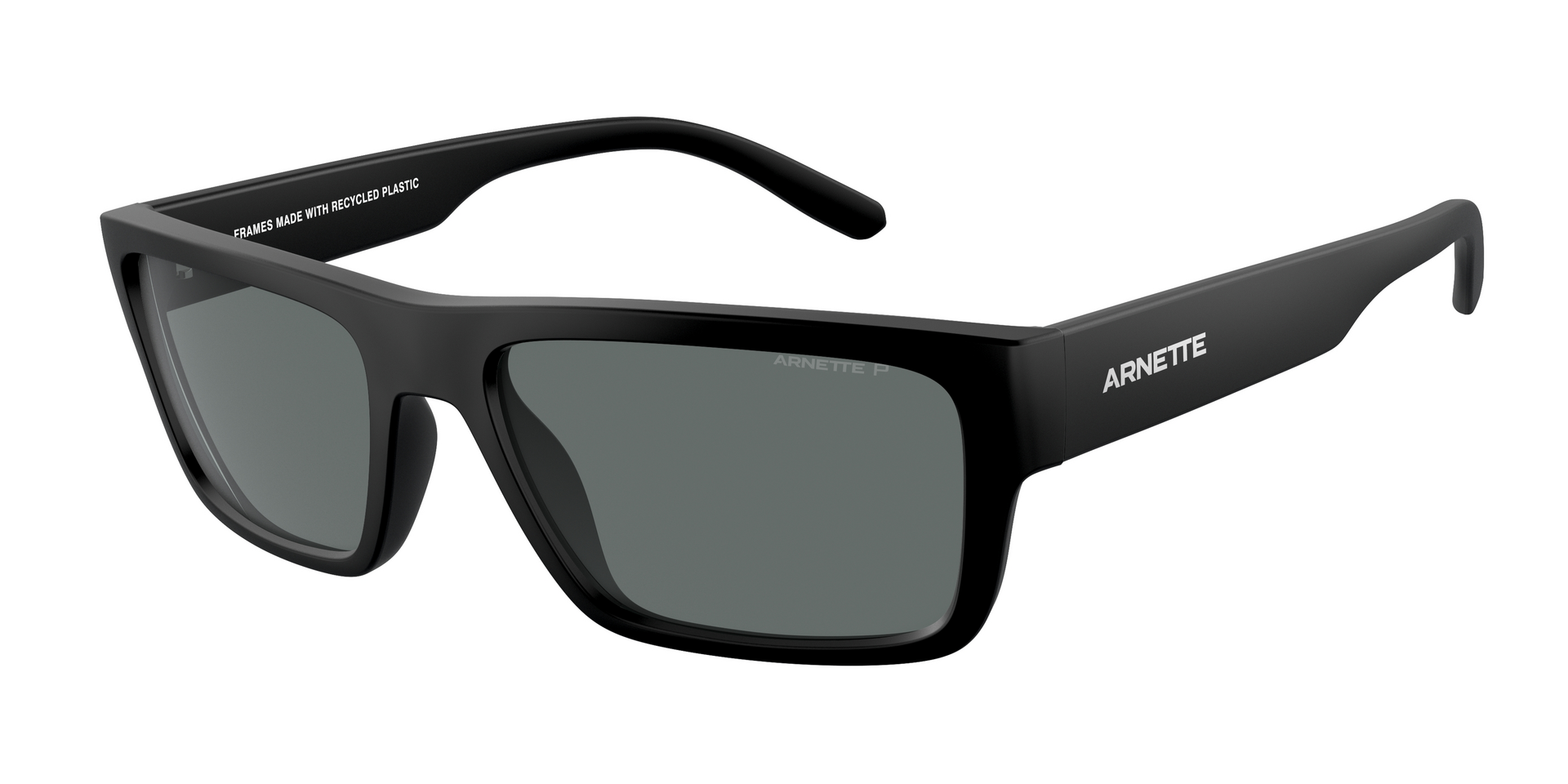 Das Bild zeigt die Sonnenbrille AN4338 290081 von der Marke Arnette in schwarz.