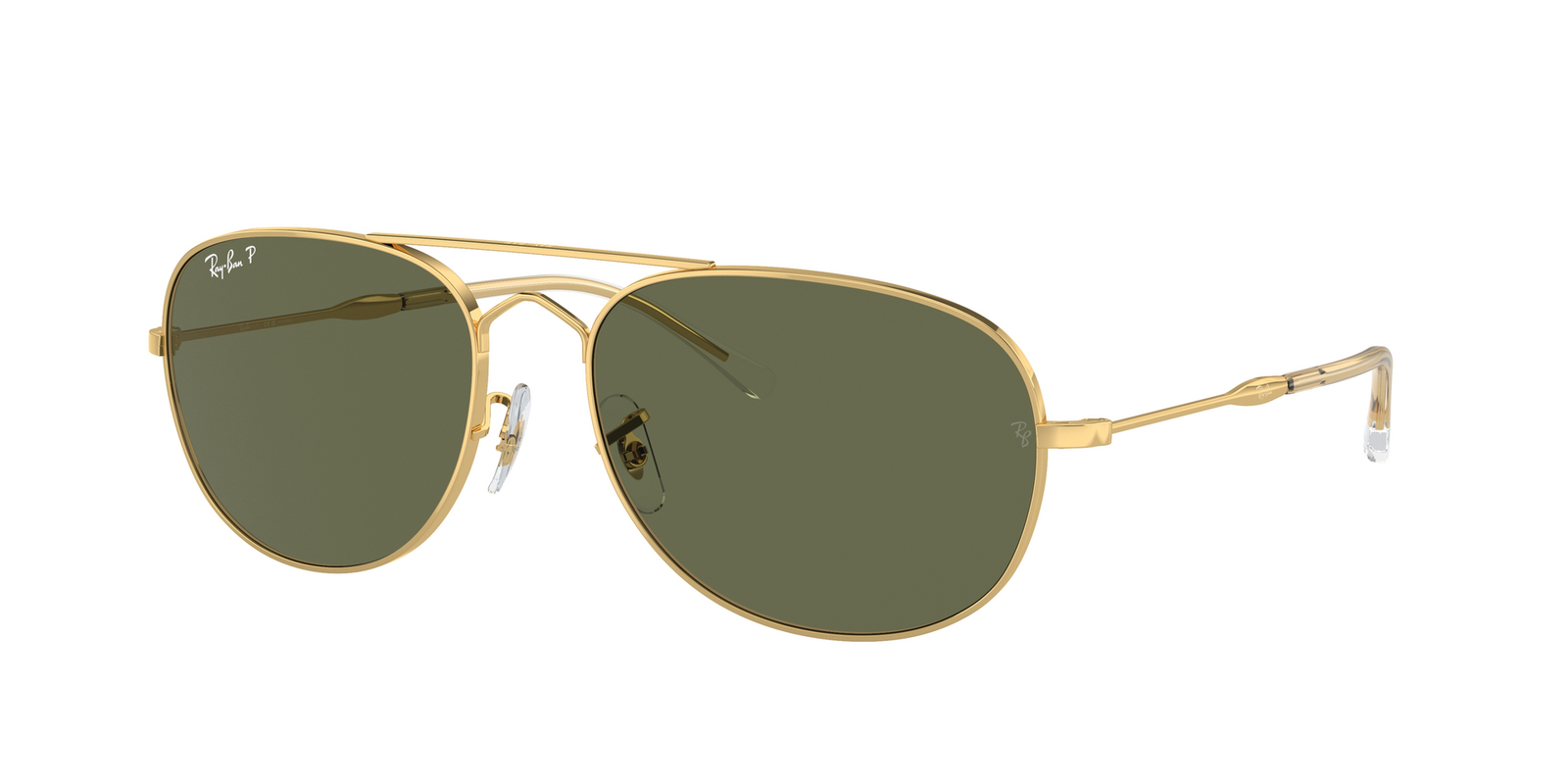 Ray Ban Sonnenbrille Bain Bridge für Herren in Gold RB3735 001/58 60