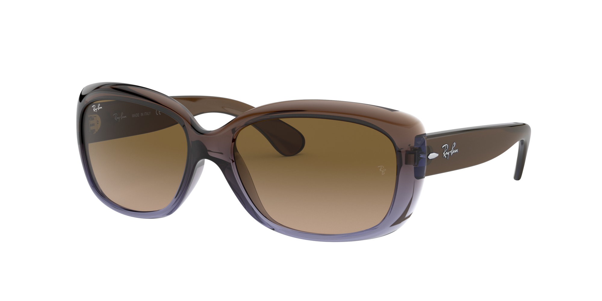 Ray-Ban Sonnenbrille in Braun RB4101 860/51 58 JACKIE OHH