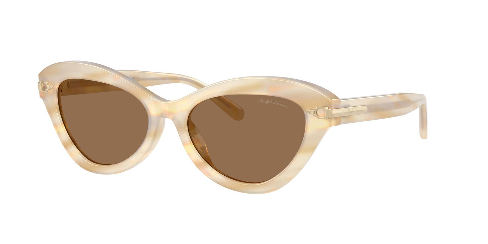 Ralph Lauren Sonnenbrille RL8236U in Austernschalenbeige