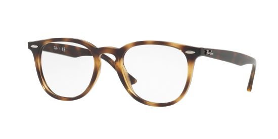 Ray Ban RX7159 2012 – Eckige Herrenbrille Havanna Kunststoff
