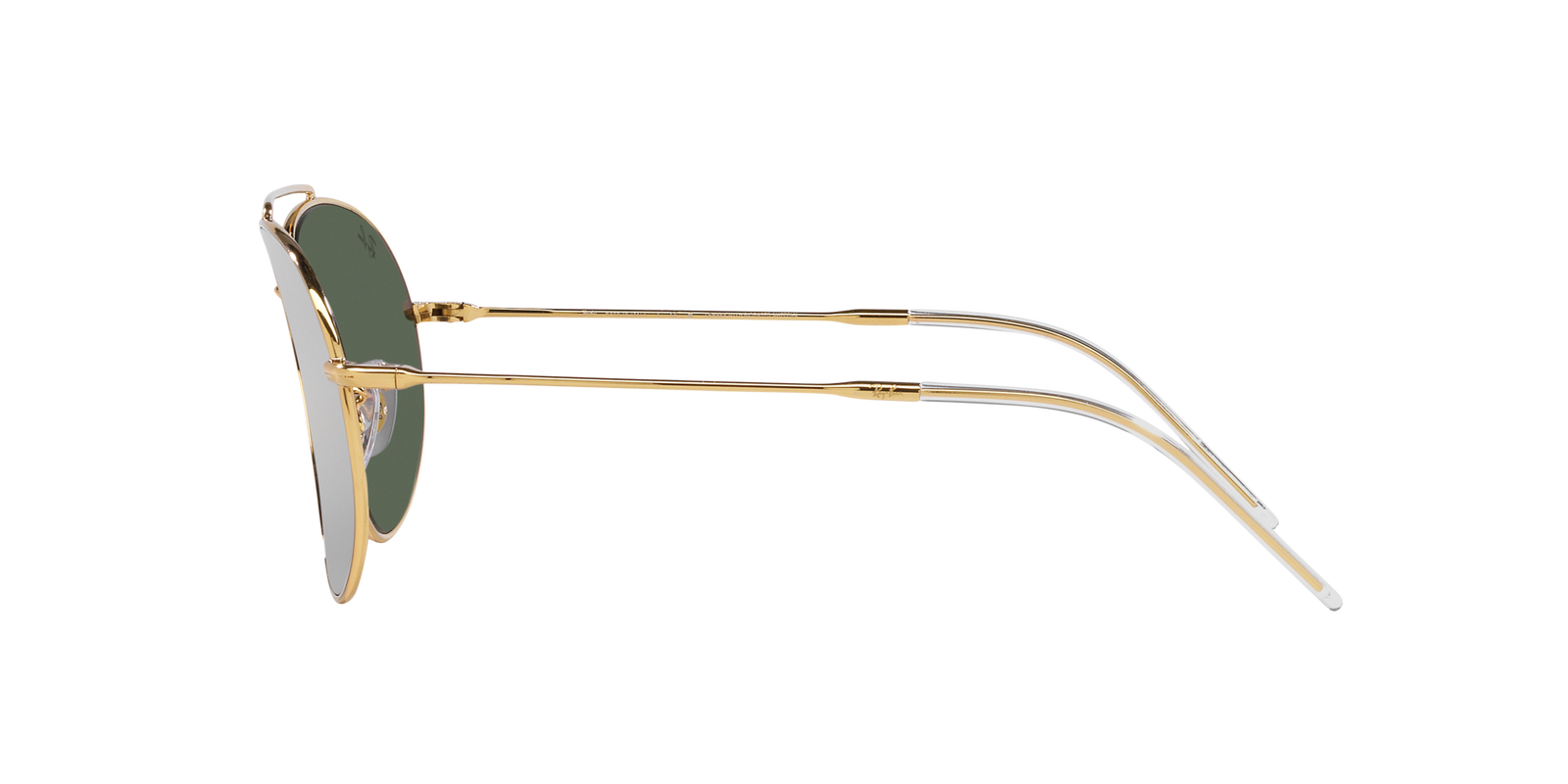 Das Bild zeigt die Sonnenbrille 0RBR0101S 001_VR von der Marke Ray Ban in Gold.