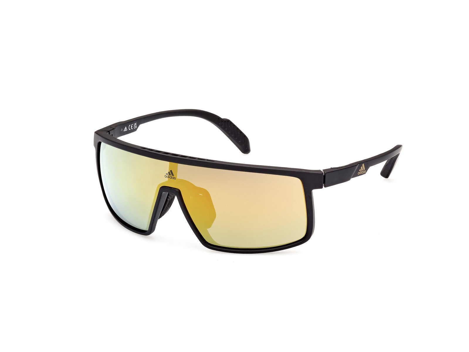 Adidas Sport Sonnenbrille für Herren matt schwarz SP0057 02G