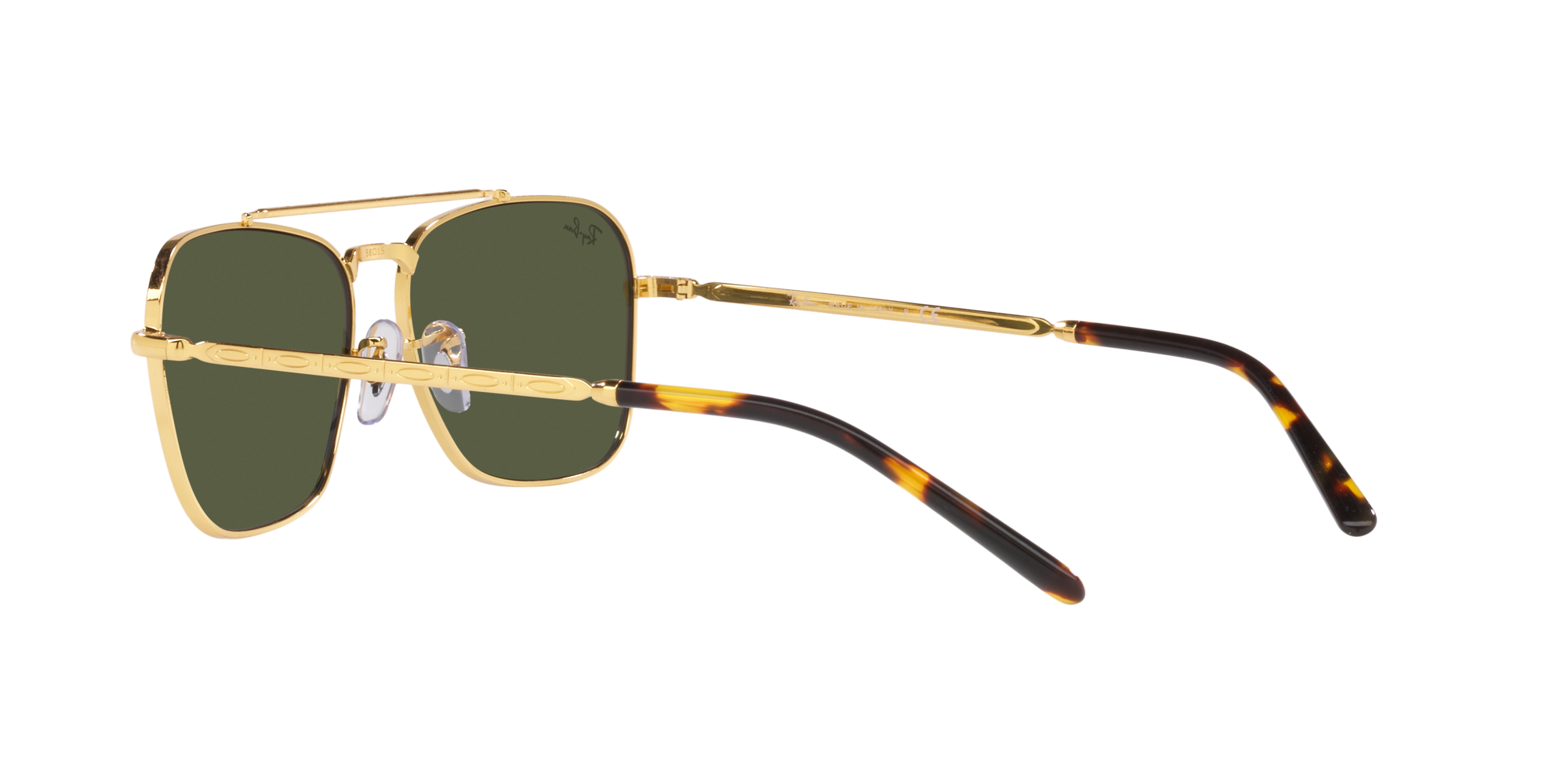 New Caravan Ray Ban Sonnenbrille in Gold RB3636 919631 58